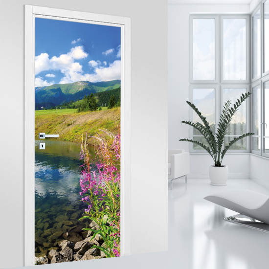 Stickers pour porte - Paysage