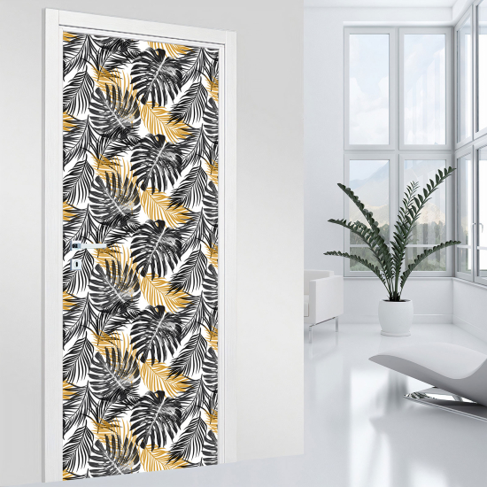 Stickers pour porte - Tropical