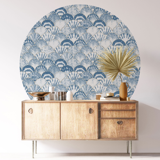 Stickers rond / cercle - Motif oriental