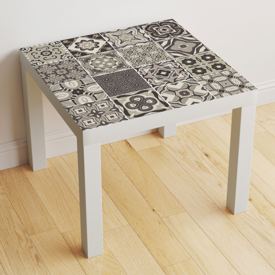 Stickers Table - Motif Carreaux de ciment