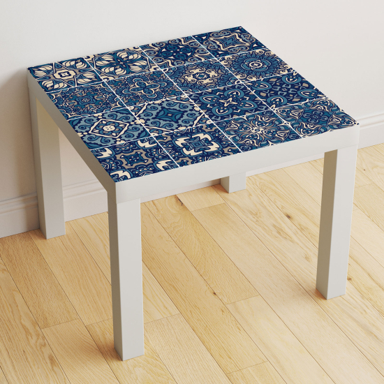 Stickers Table - Motif Carreaux de ciment