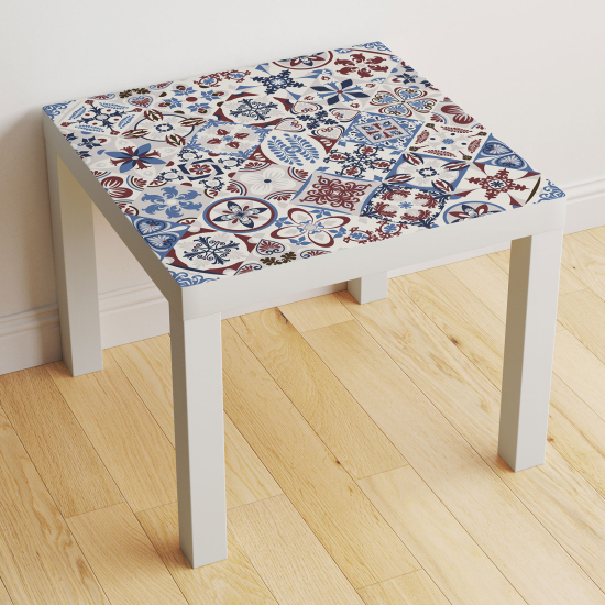 Stickers Table - Motif Carreaux de ciment