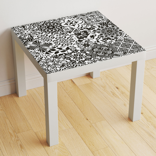 Stickers Table - Motif Carreaux de ciment