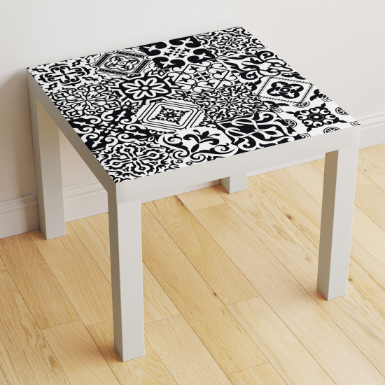 Stickers Table - Motif Carreaux de ciment