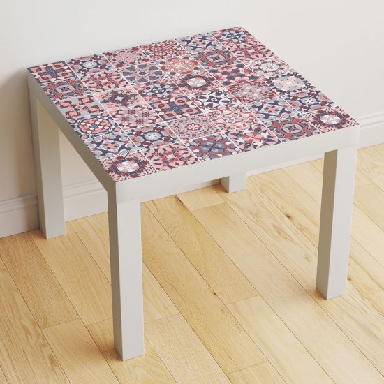 Stickers Table - Motif Carreaux de ciment