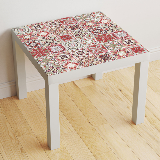 Stickers Table - Motif Carreaux de ciment