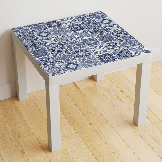 Stickers Table - Motif Carreaux de ciment