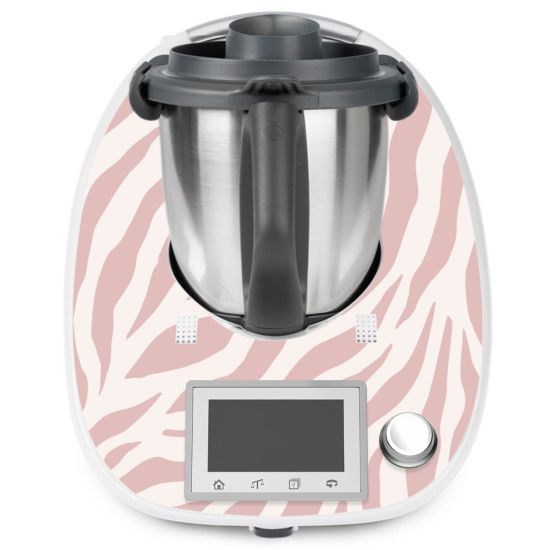 Stickers Thermomix TM5 - Motif Zébré