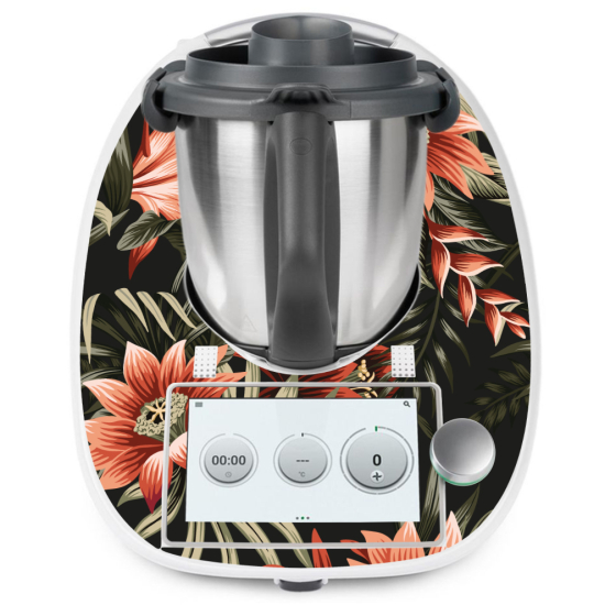 Stickers Thermomix TM6 - Fleurs