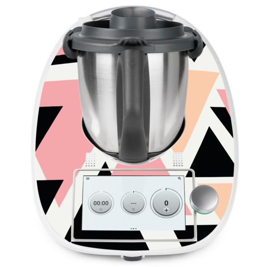 Stickers Thermomix TM6 - Motif Géométrique