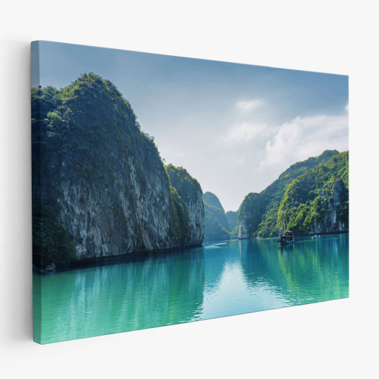 Tableau toile - Baie d'Halong Vietnam