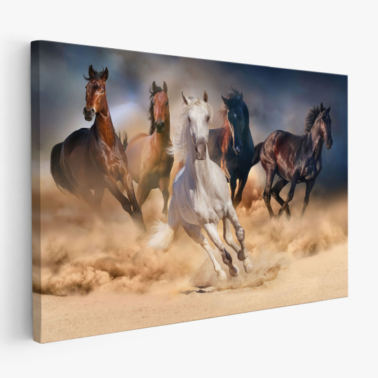 Tableau toile - Chevaux