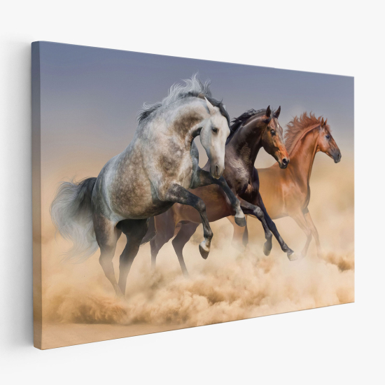 Tableau toile - Chevaux