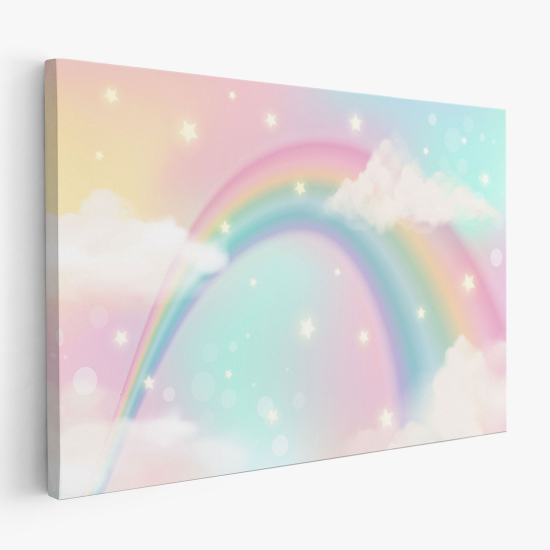 Tableau toile Enfants - Arc-en-ciel