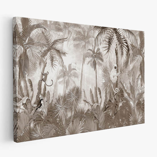 Tableau toile Enfants - Forêt Tropicale