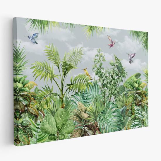 Tableau toile Enfants - Forêt Tropicale