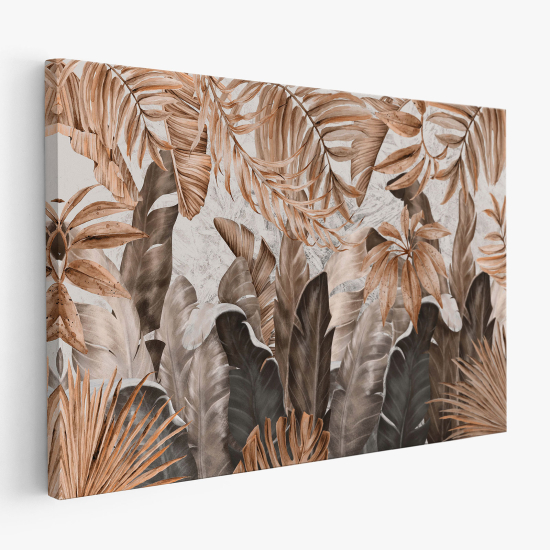 Tableau toile - Feuilles Tropicales