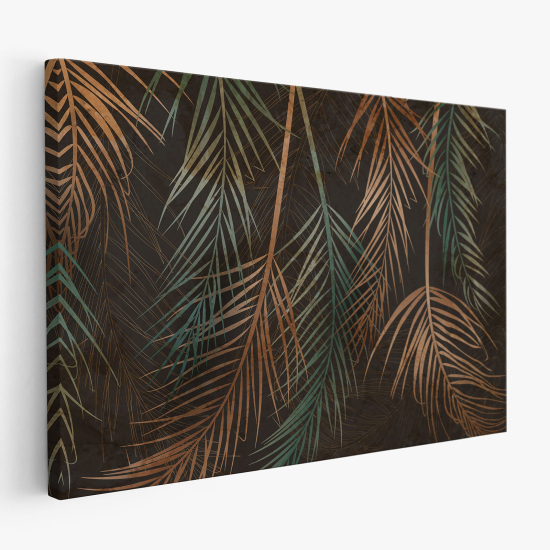 Tableau toile - Feuilles Tropicales