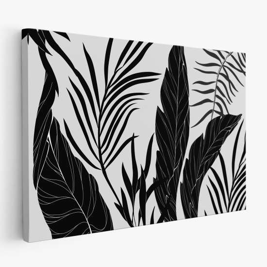 Tableau toile - Feuilles Tropicales