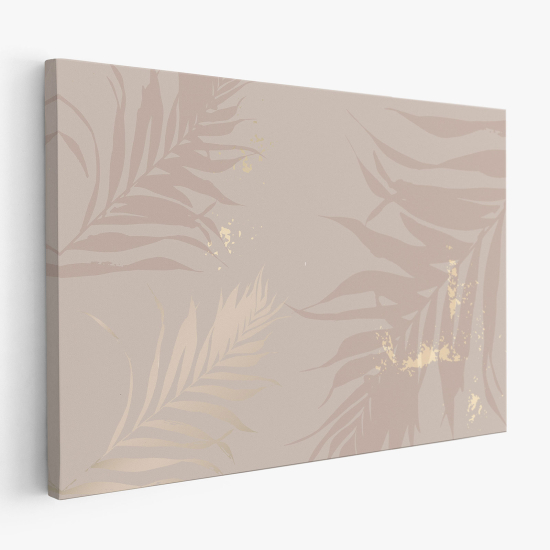 Tableau toile - Feuilles Tropicales