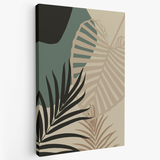 Tableau toile - Feuilles Tropicales