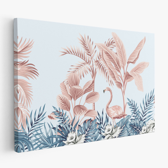 Tableau toile - Flamant Rose