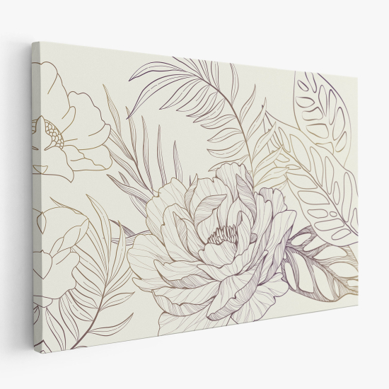 Tableau toile - Fleurs