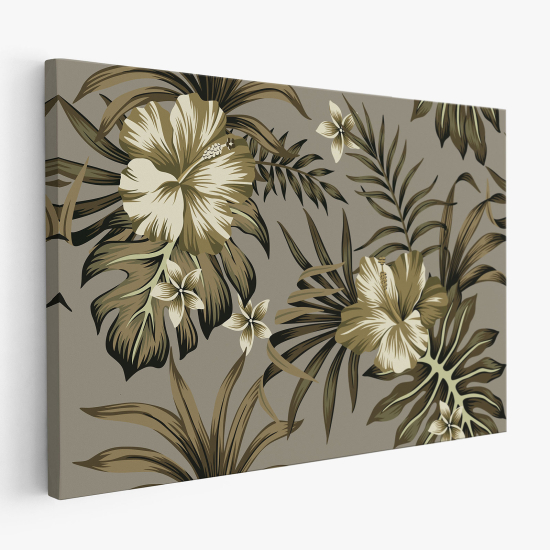 Tableau toile - Fleurs tropicales