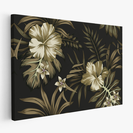 Tableau toile - Fleurs tropicales