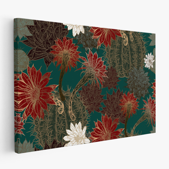 Tableau toile - Fleurs tropicales