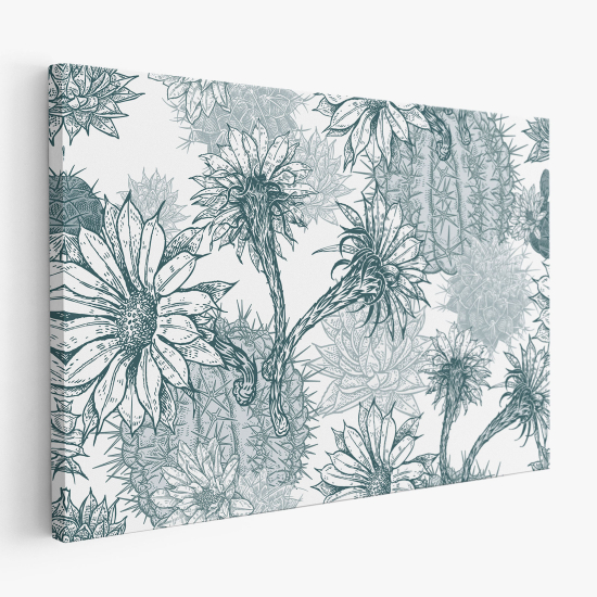 Tableau toile - Fleurs tropicales