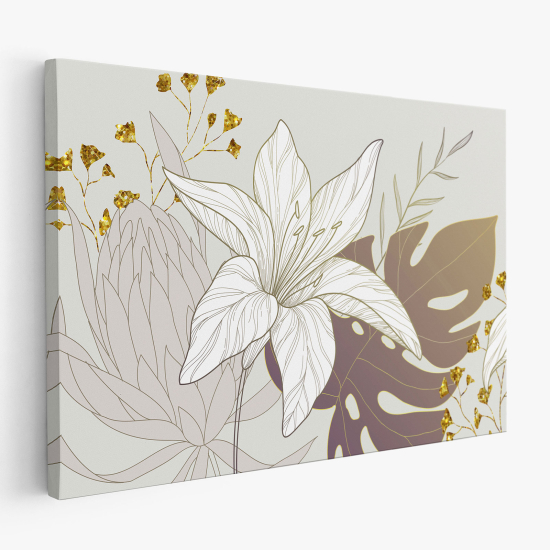 Tableau toile - Fleurs Tropicales