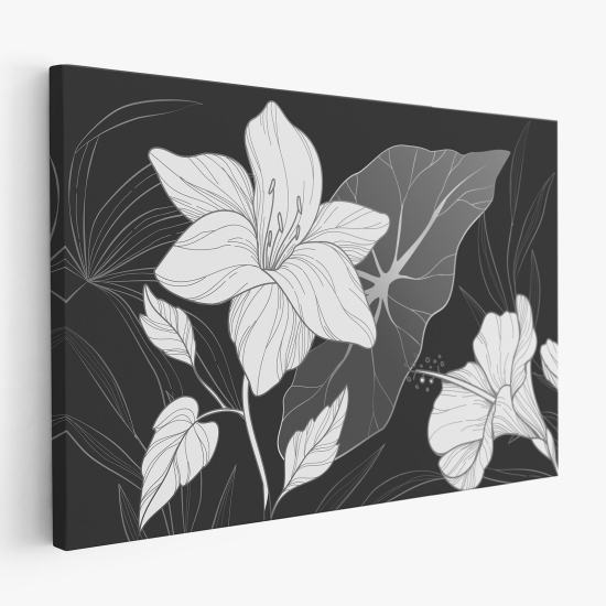 Tableau toile - Fleurs Tropicales