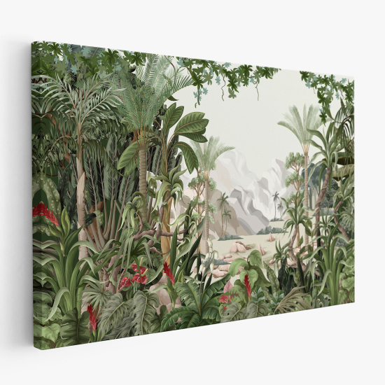 Tableau toile - Forêt Tropicale