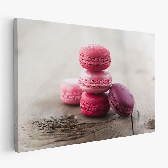 Tableau toile - Macarons