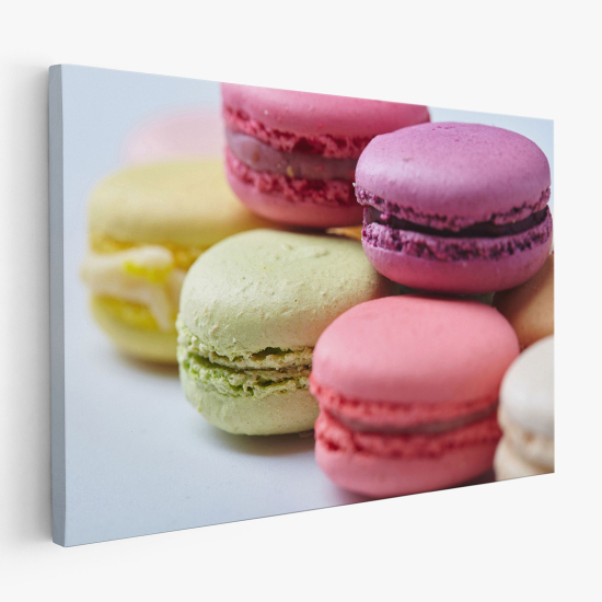 Tableau toile - Macarons