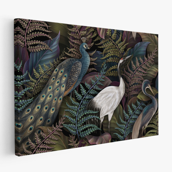 Tableau toile - Oiseaux