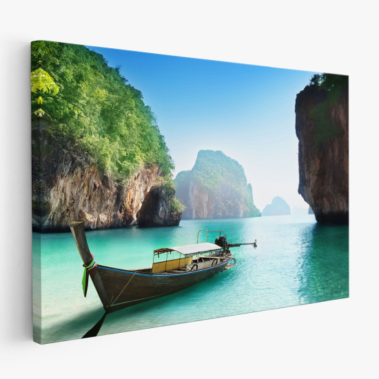 Tableau toile - Paysage île de Krabi en Thaïlande