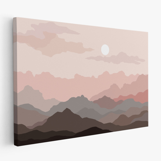 Tableau toile - Paysage Montagnes