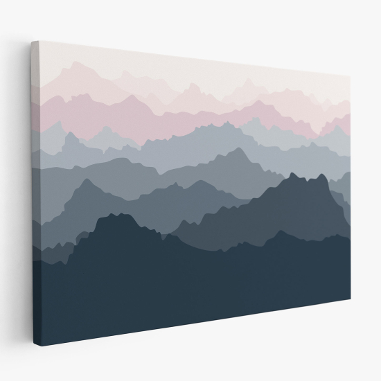 Tableau toile - Paysage Montagnes