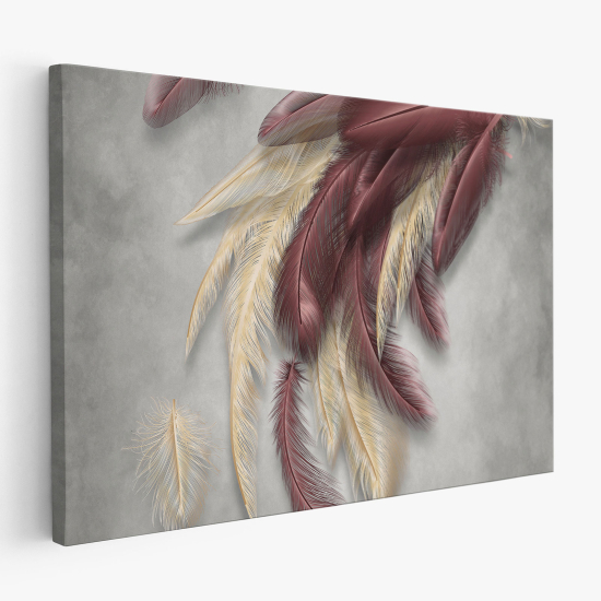 Tableau toile - Plumes