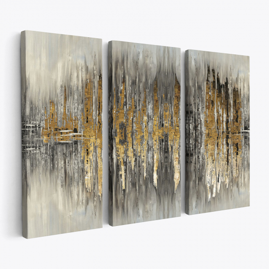 Tableau triptyque - Abstrait