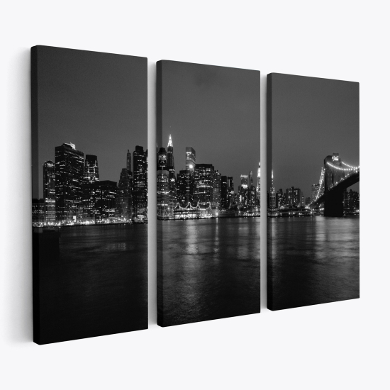 Tableau triptyque sur toile - New York