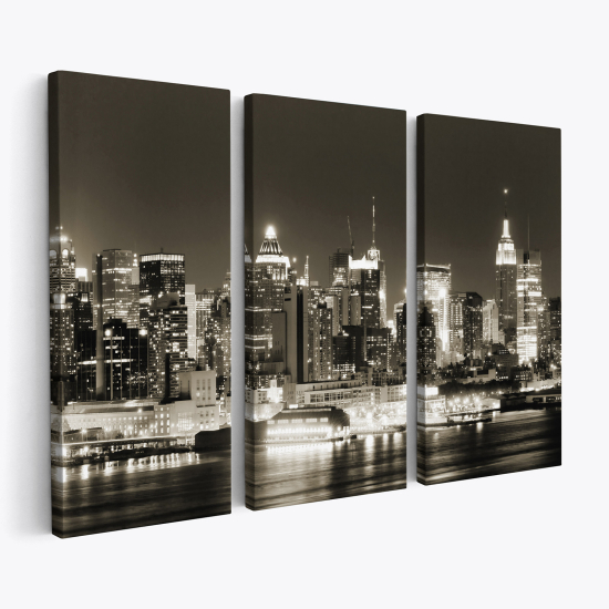 Tableau triptyque sur toile - New York