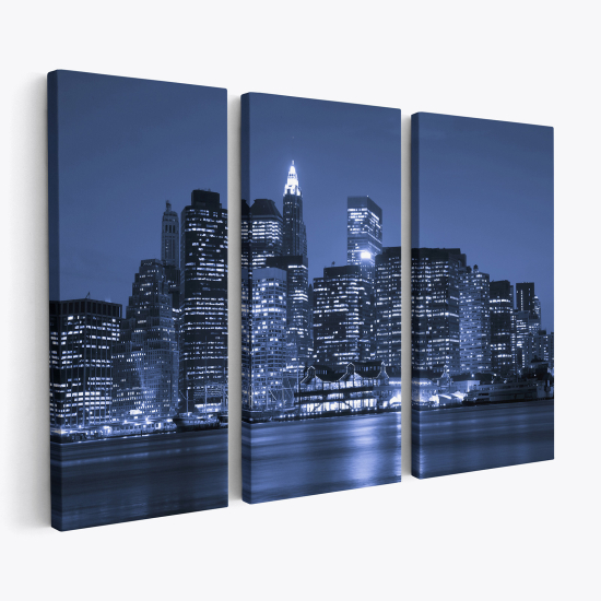 Tableau triptyque sur toile - New York