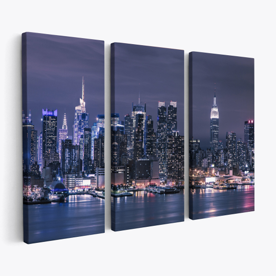 Tableau triptyque sur toile - New York