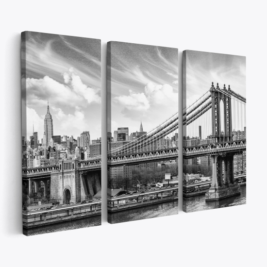 Tableau triptyque sur toile - New York