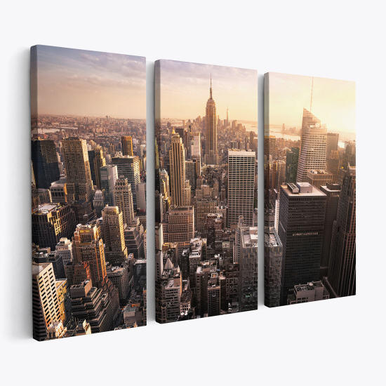 Tableau triptyque sur toile - New York 