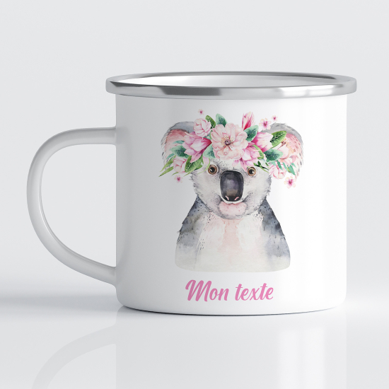 Tasse - Mug Émaillé Enfants - Koala