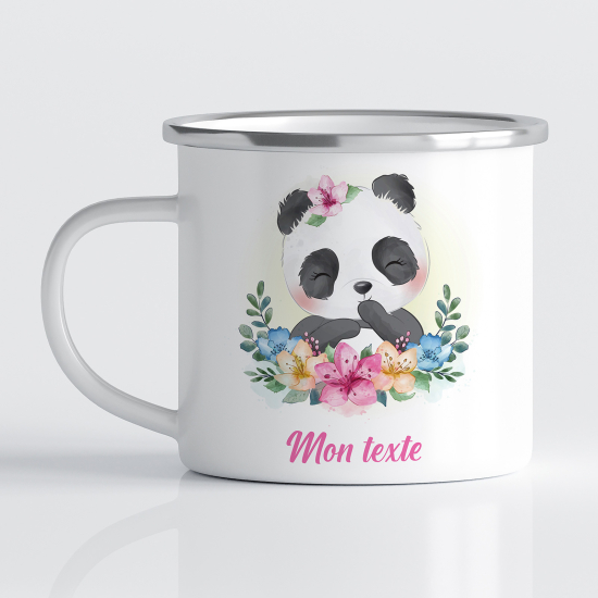 Tasse - Mug Émaillé Enfants - Panda